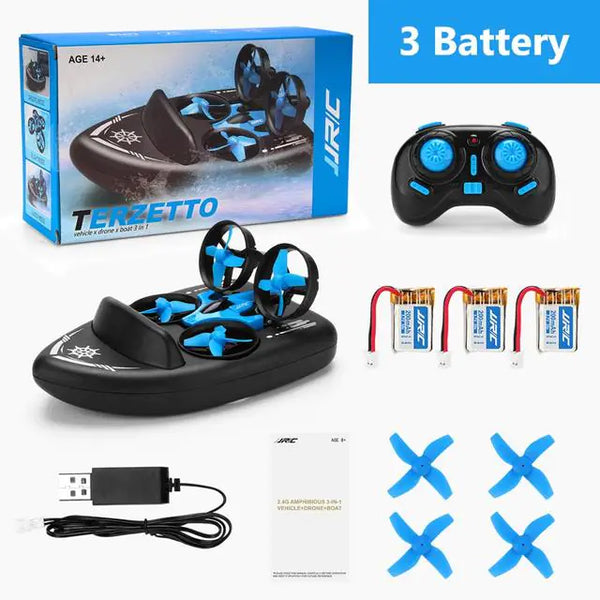 RTF Mini 2 in 1 Quadcopter / / Hovercraft Drone Headless Mode