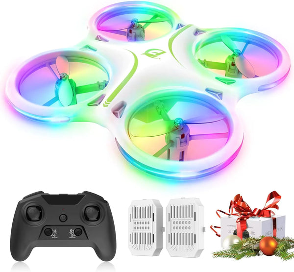 NightGlow MiniDrone: LED Light-Up RC Quadcopter
