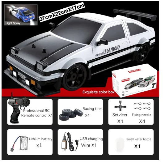 High-Speed RC Drift Car, 2.4G Remote Control, 1:16